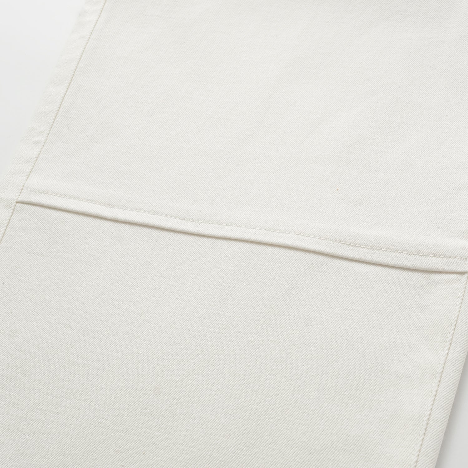 “Easy-go Chic” Premium 頂級高彈力棉牛仔九分褲—白