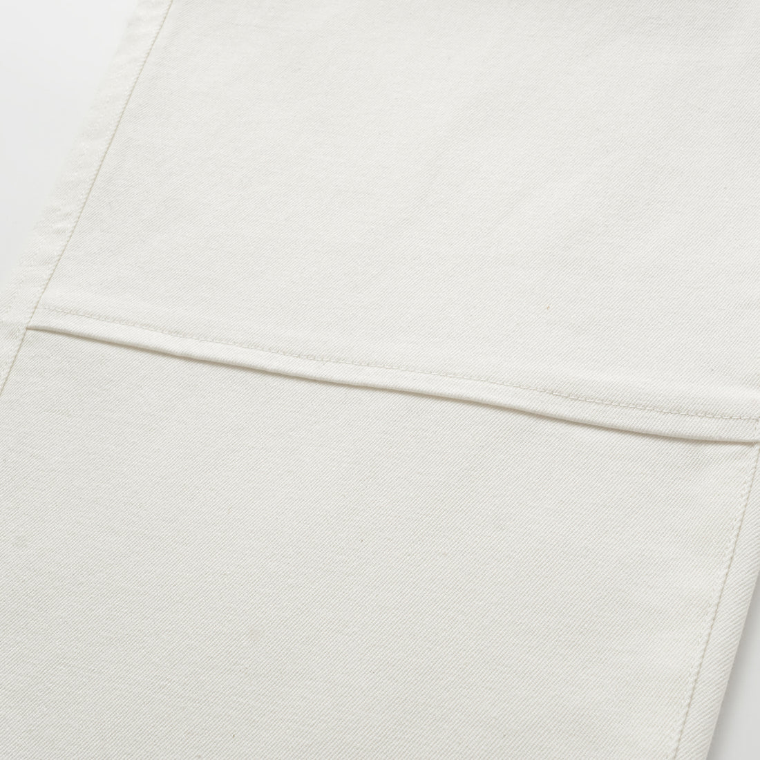 “Easy-go Chic” Premium 頂級高彈力棉牛仔九分褲—白