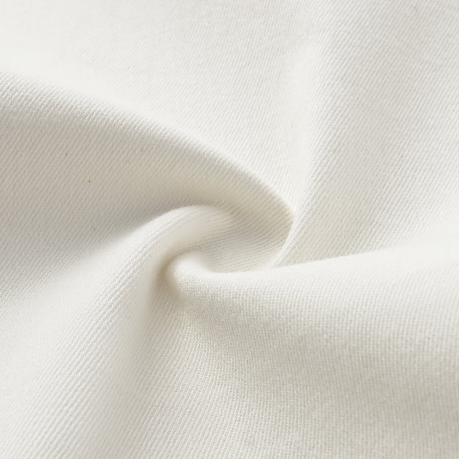 “Easy-go Chic” Premium 頂級高彈力棉牛仔九分褲—白