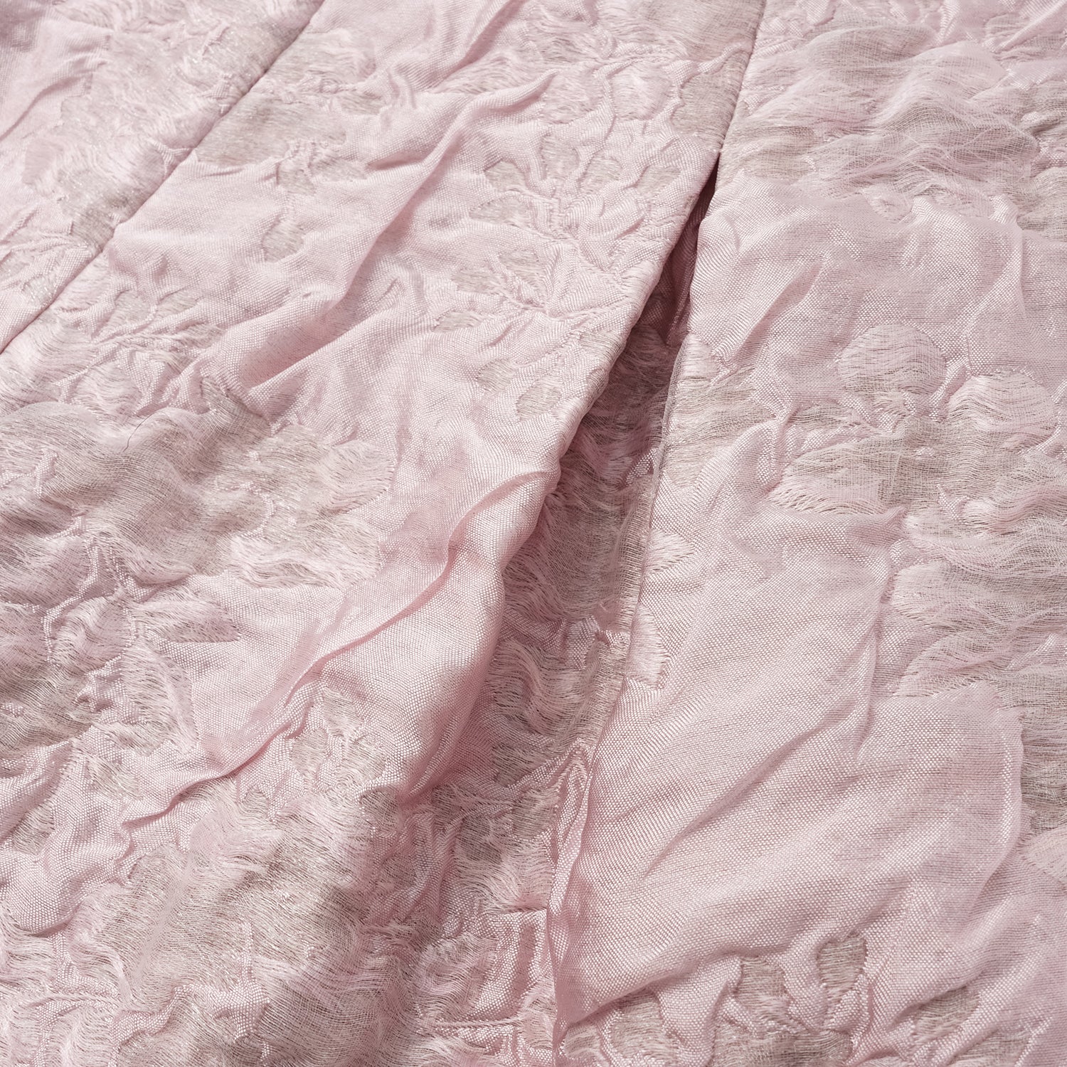 “春意” 冰晶提花輕國風短褲—薔薇露