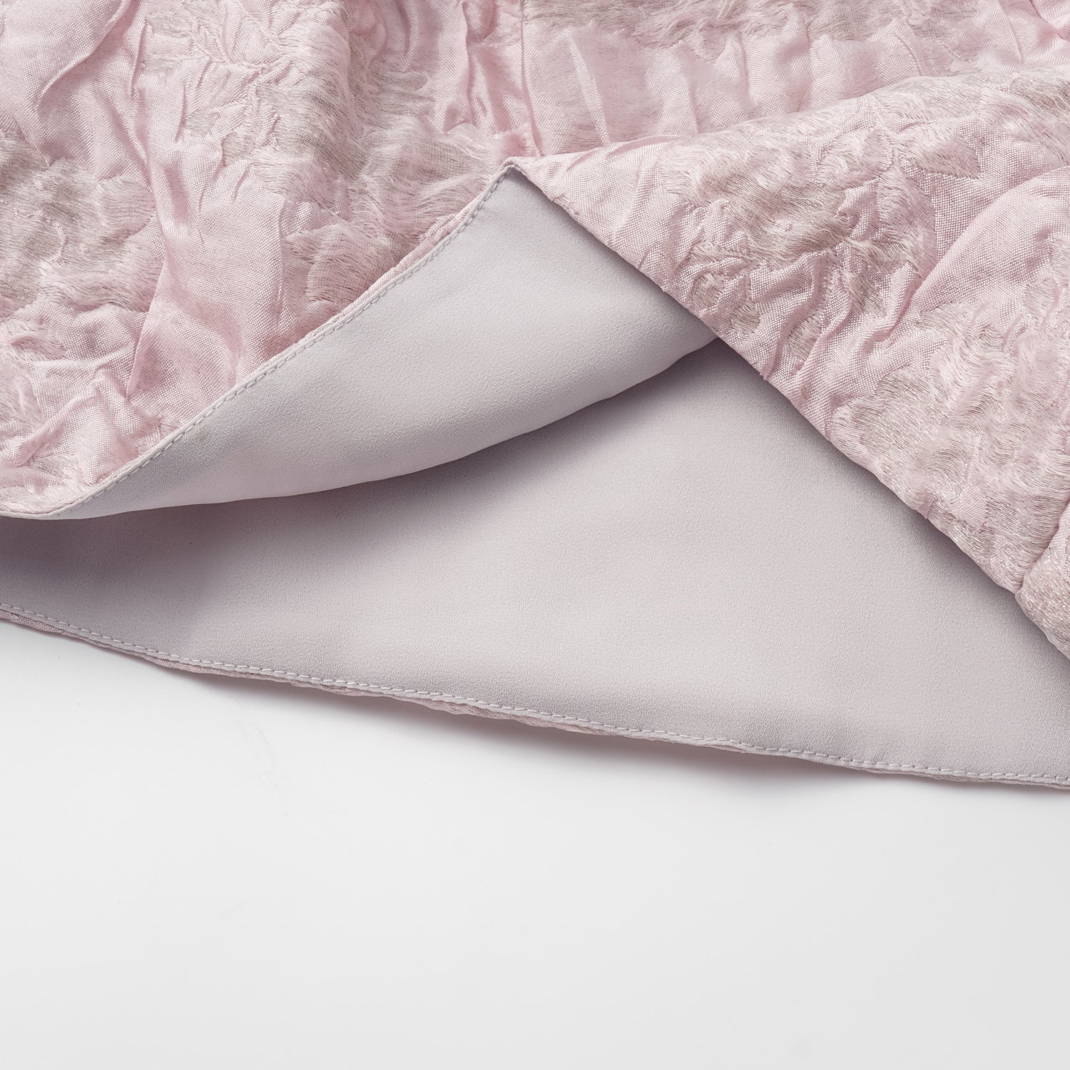 “春意” 冰晶提花輕國風短褲—薔薇露