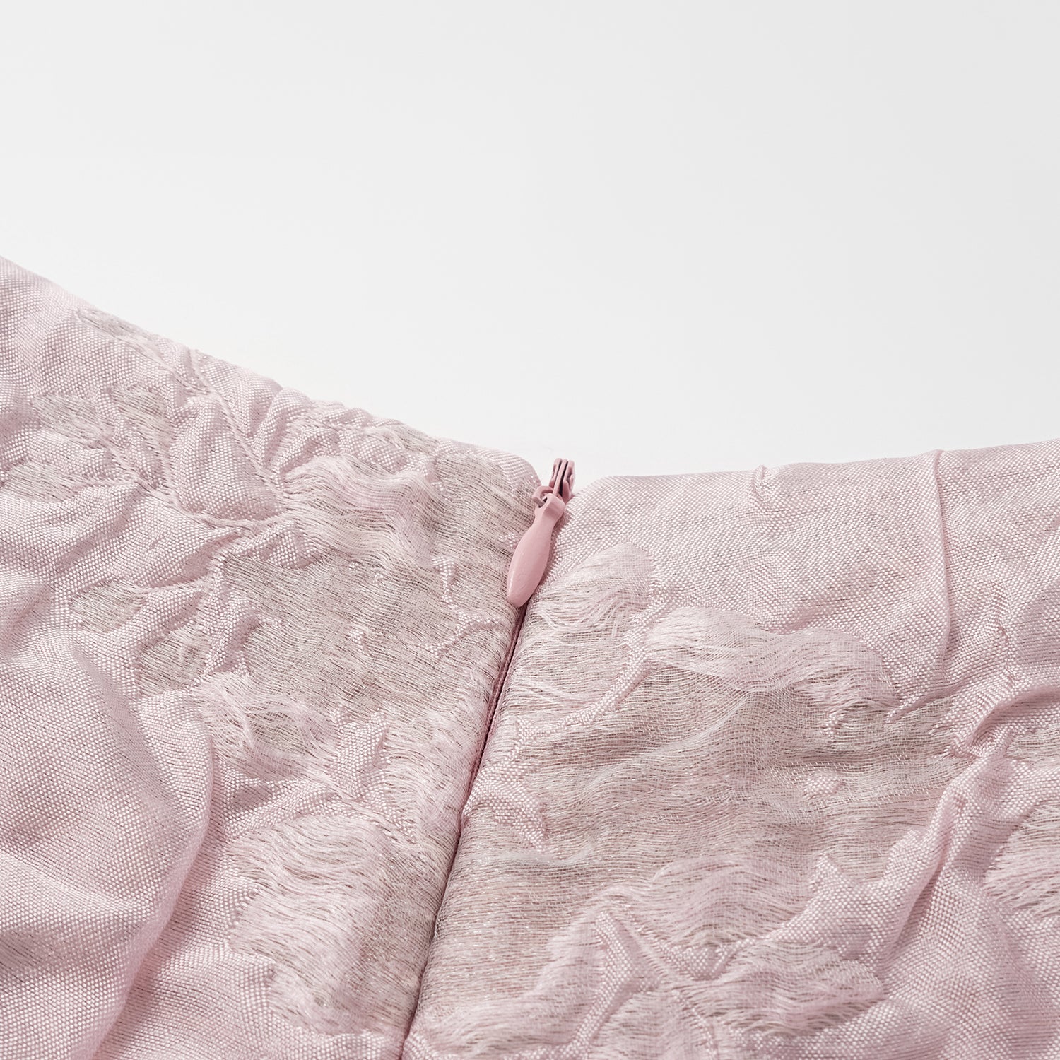 “春意” 冰晶提花輕國風短褲—薔薇露