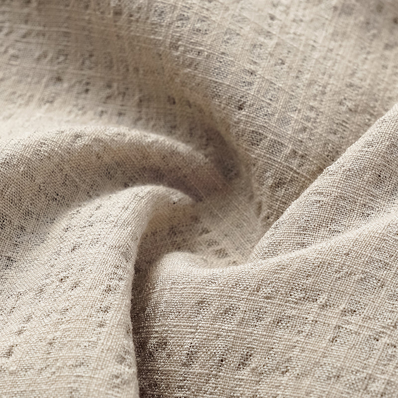 “Easy go Chic” 華夫格墊肩襯衫/短褲套裝—大象灰