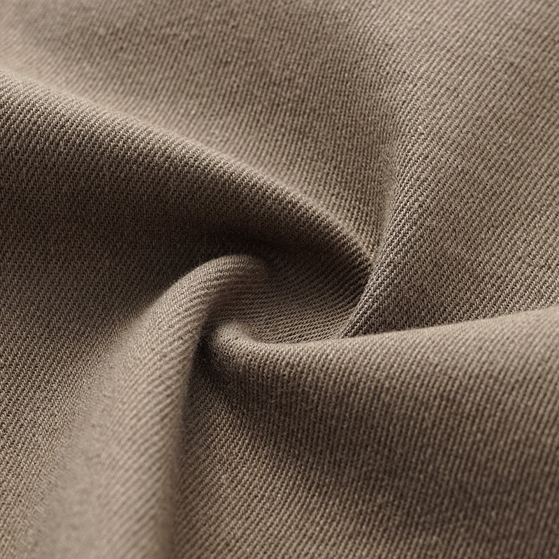 “Easy-go Chic” Premium 頂級高彈力棉牛仔九分褲—餅乾