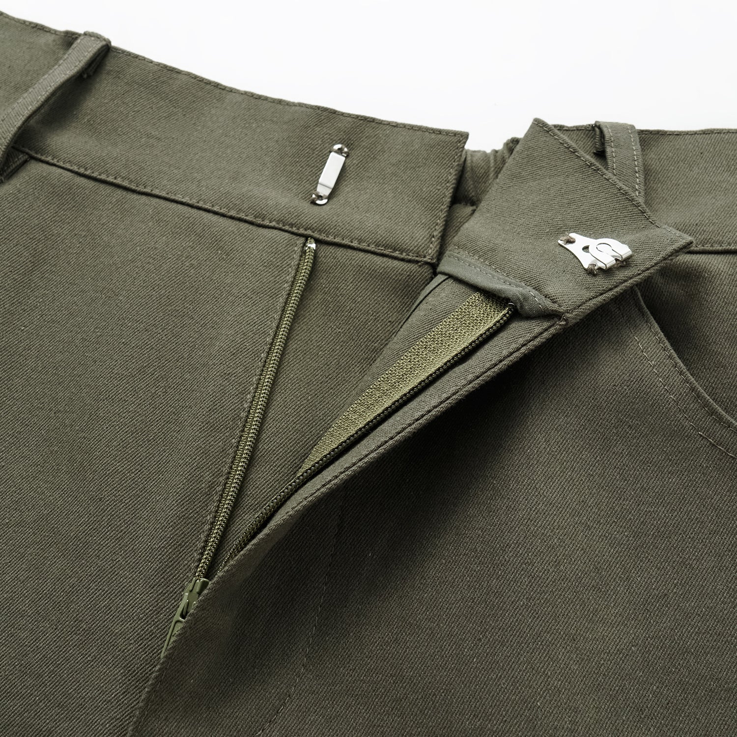 “Easy-go Chic” Premium 頂級高彈力棉牛仔九分褲—深灰