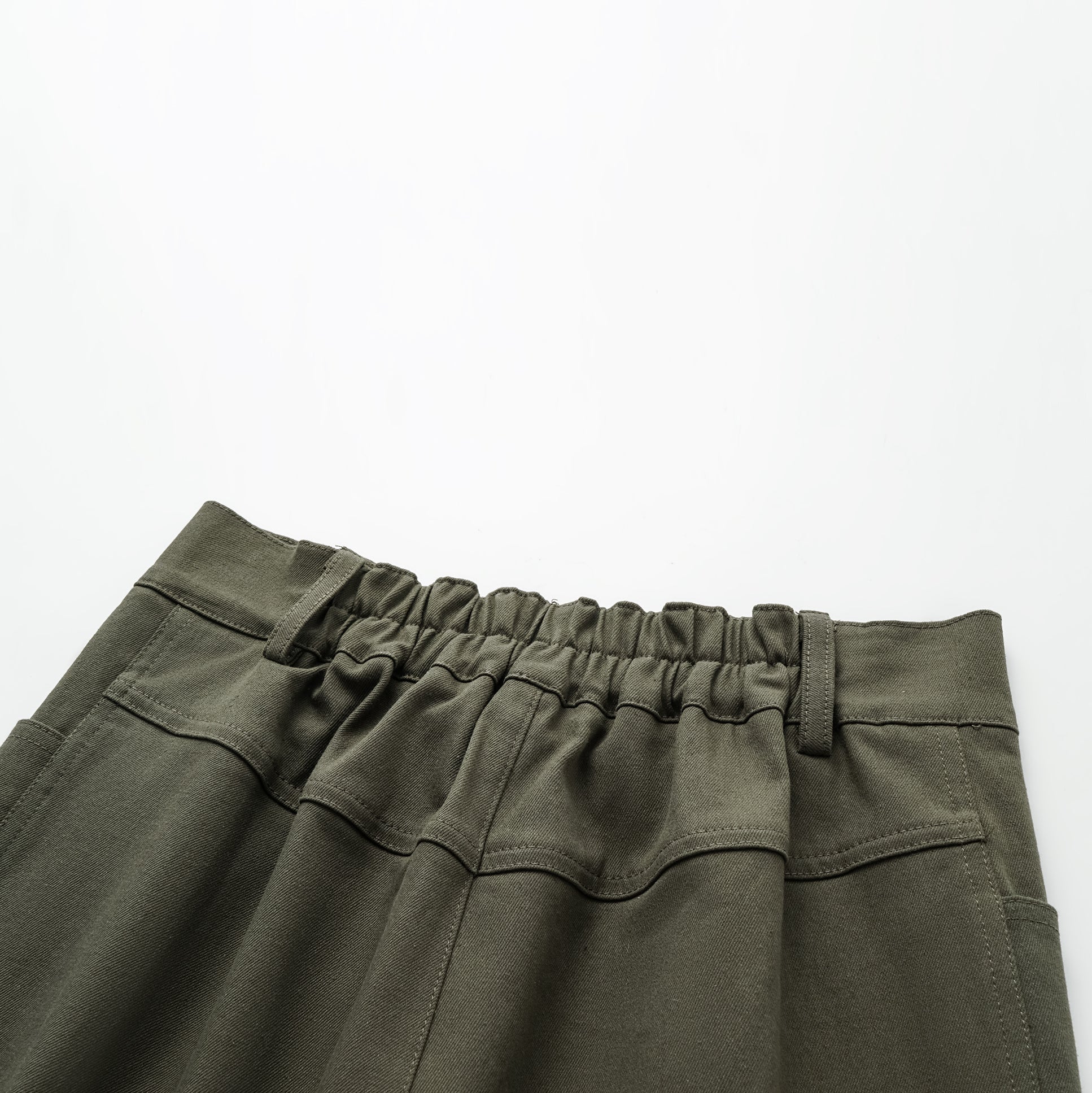 “Easy-go Chic” Premium 頂級高彈力棉牛仔九分褲—深灰