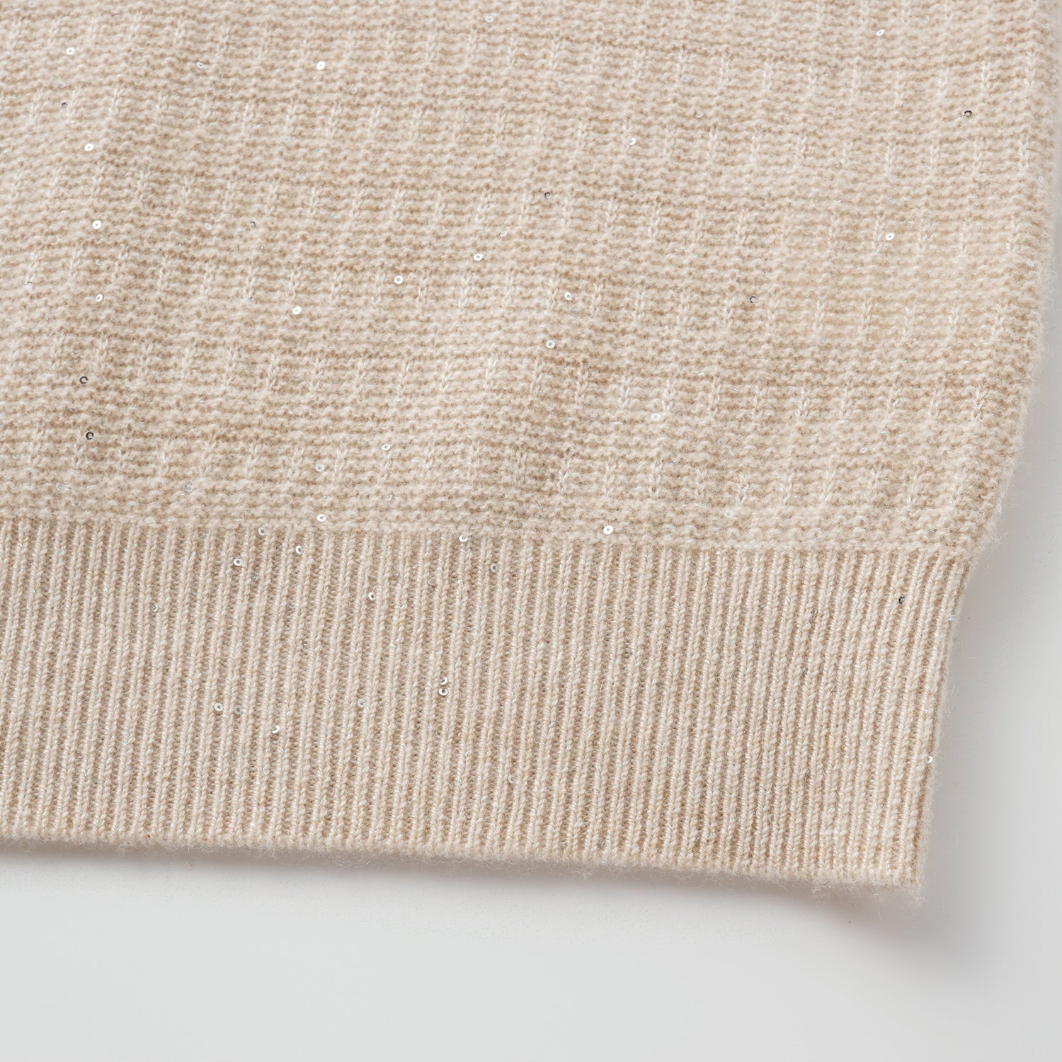 “Autumn Diary” 100% Cashmere極細絨柔星點高領針織背心—Dream of Wheatfield麥田之夢