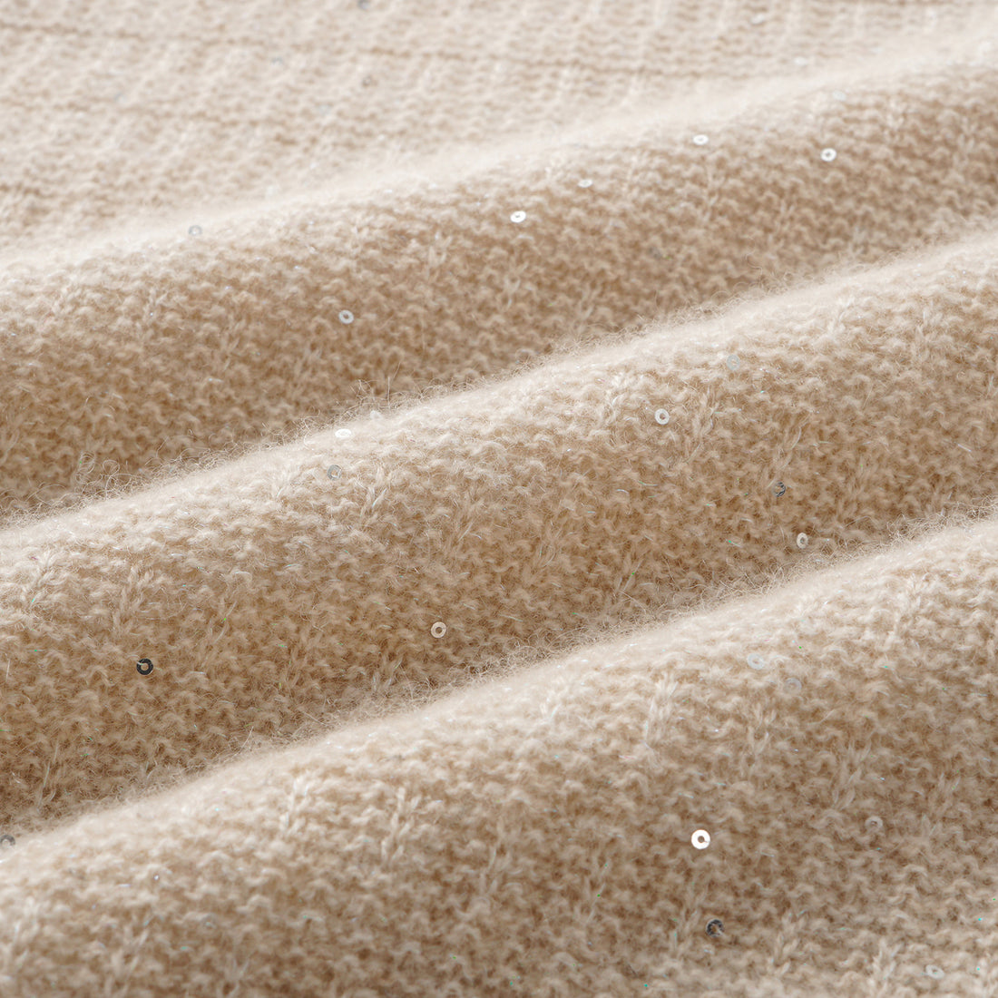 “Autumn Diary” 100% Cashmere極細絨柔星點高領針織背心—Dream of Wheatfield麥田之夢