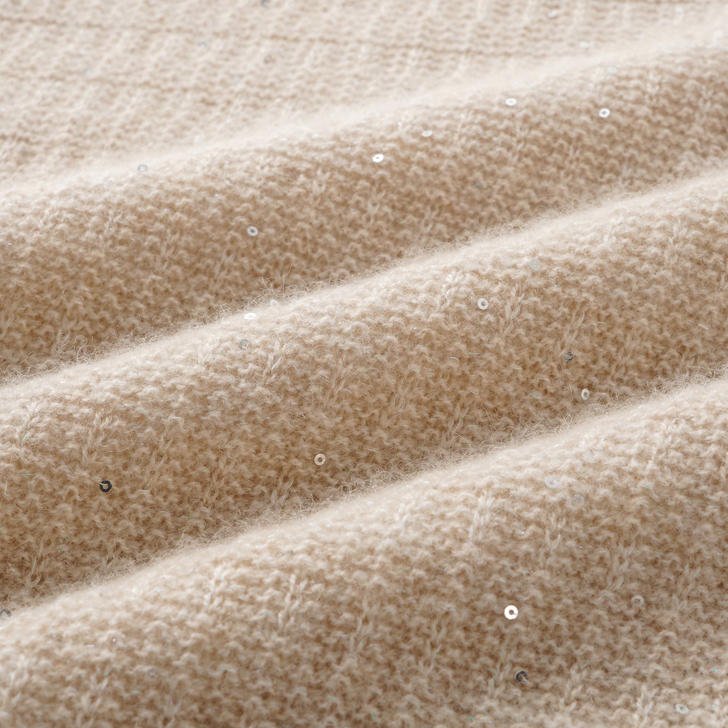 “Autumn Diary” 100% Cashmere極細絨柔星點高領針織背心—Dream of Wheatfield麥田之夢