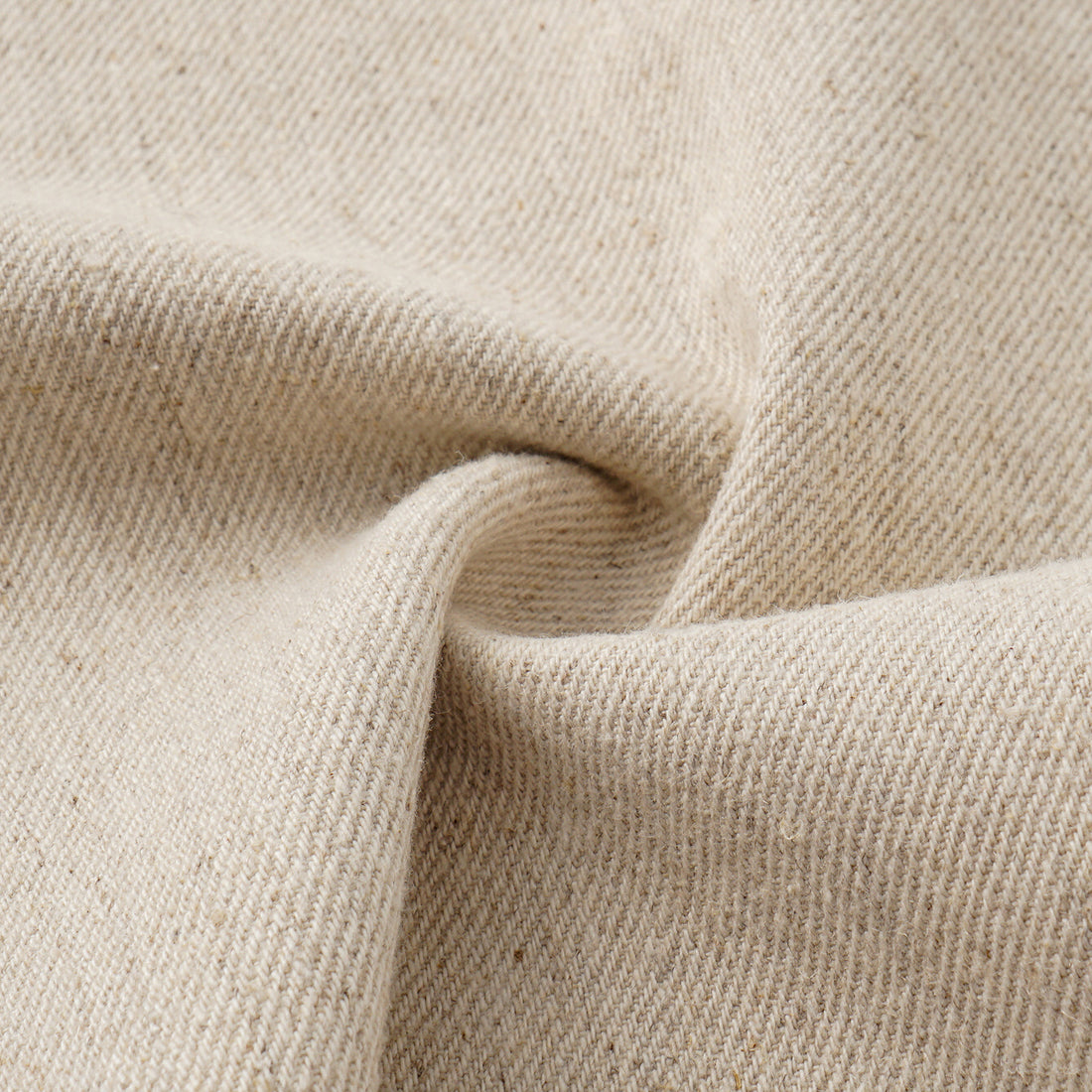 “Easy-go Chic“土耳其頂級霧紋棉高腰反摺牛仔褲—Linen Scent亞麻氣息