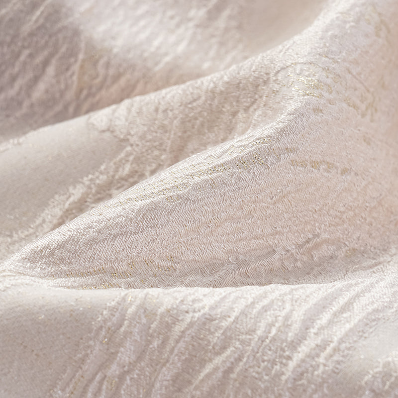 "Imperial Garden Teatime" 織金工藝立體提花國風外套—清荷映月