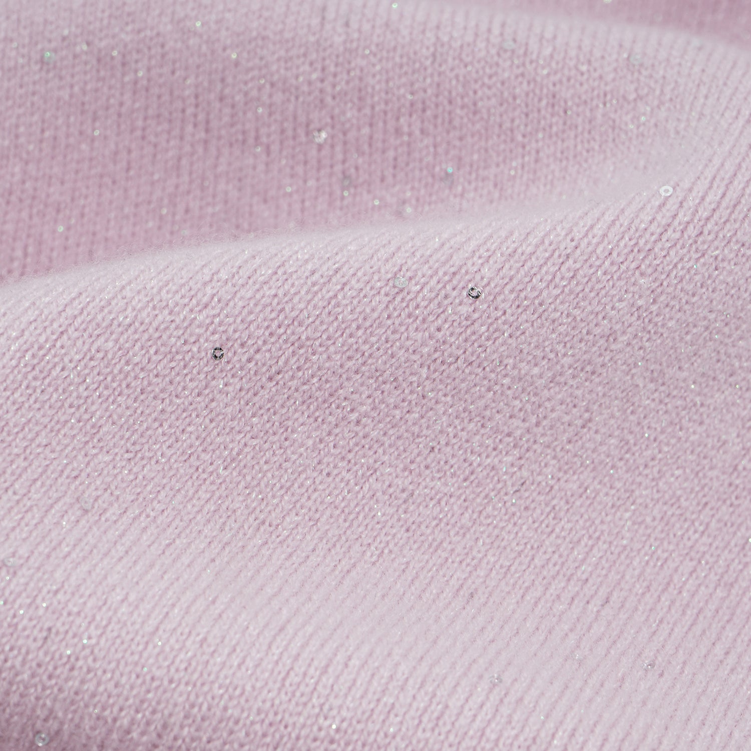 “Autumn Diary” 100% Cashmere極細絨柔星點針織長褲—Lilac Dawn紫丁曙夢