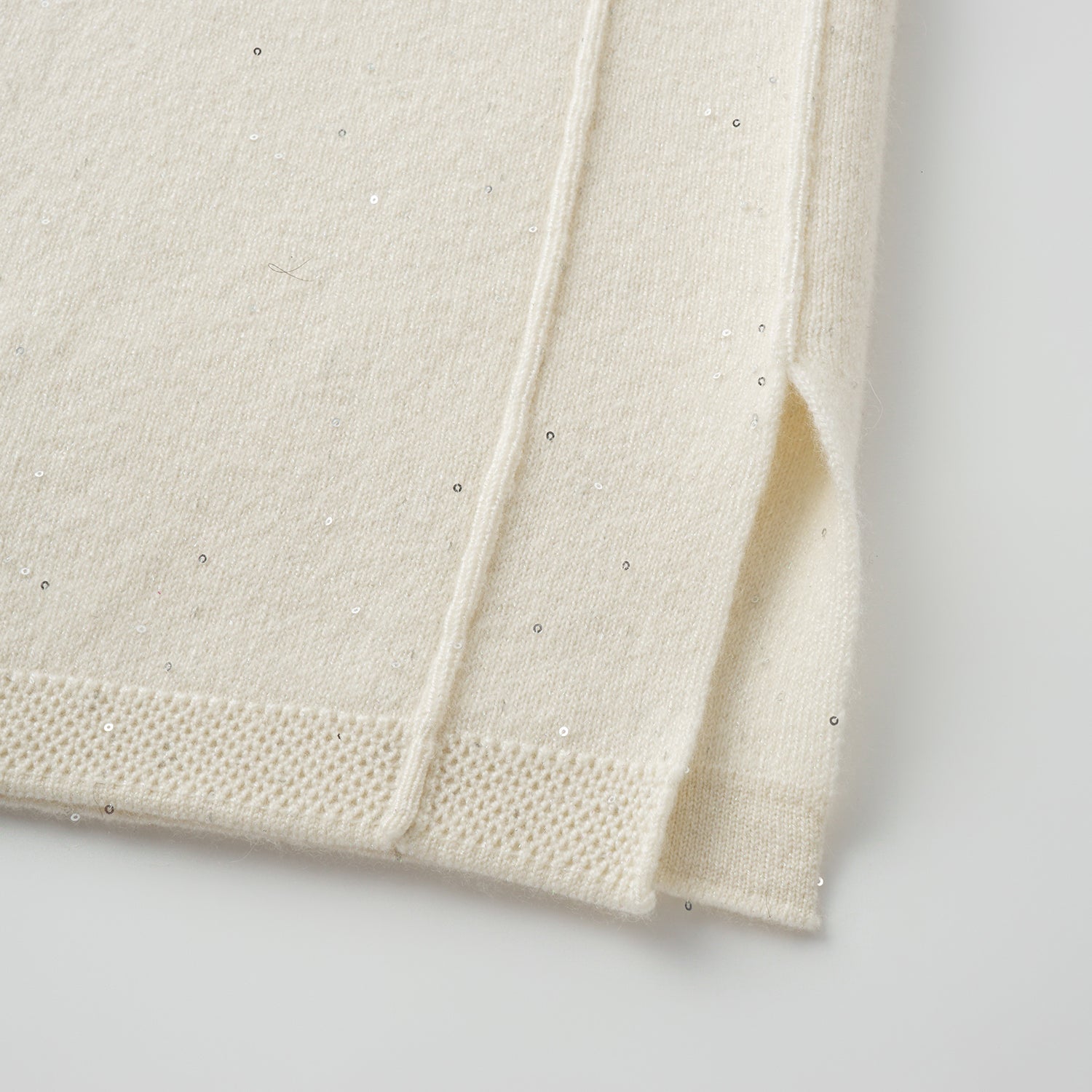 “Autumn Diary” 100% Cashmere極細絨柔星點針織長褲—Velour Moonlight絲絨月光