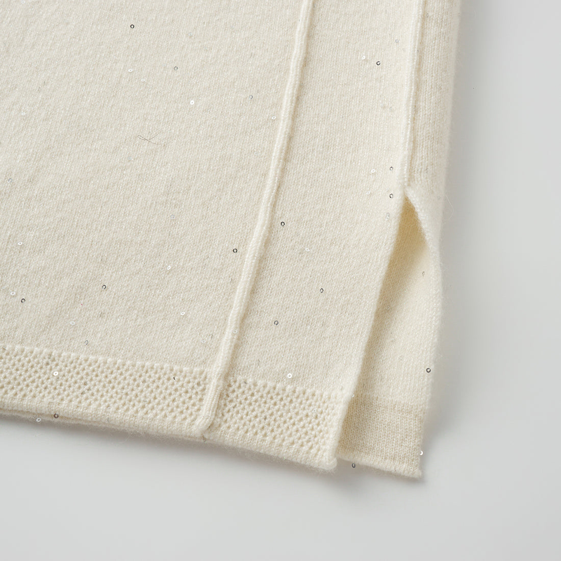 “Autumn Diary” 100% Cashmere極細絨柔星點針織長褲—Velour Moonlight絲絨月光