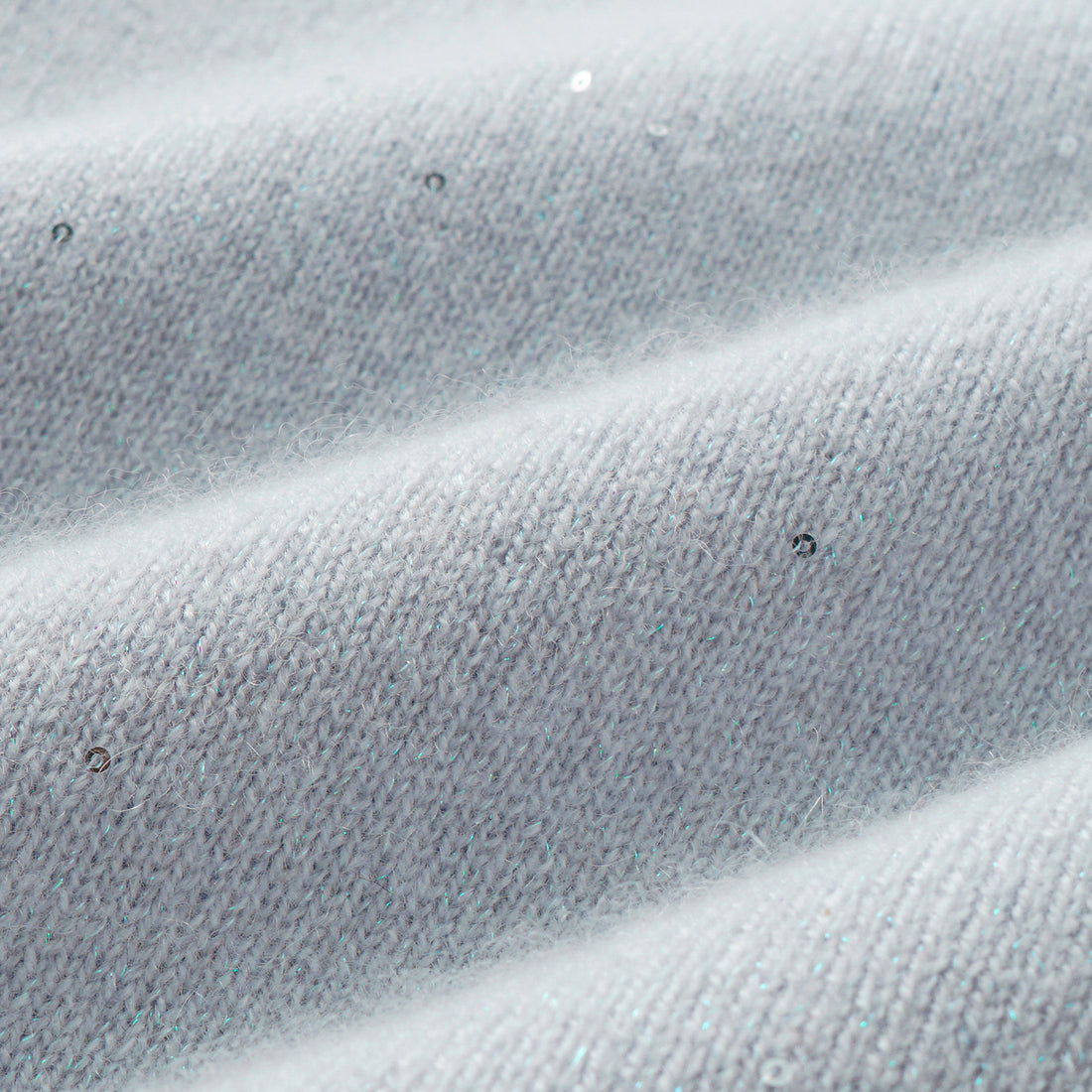 “Autumn Diary” 100% Cashmere極細絨柔星點針織長褲—Nebula Veil霧影星河