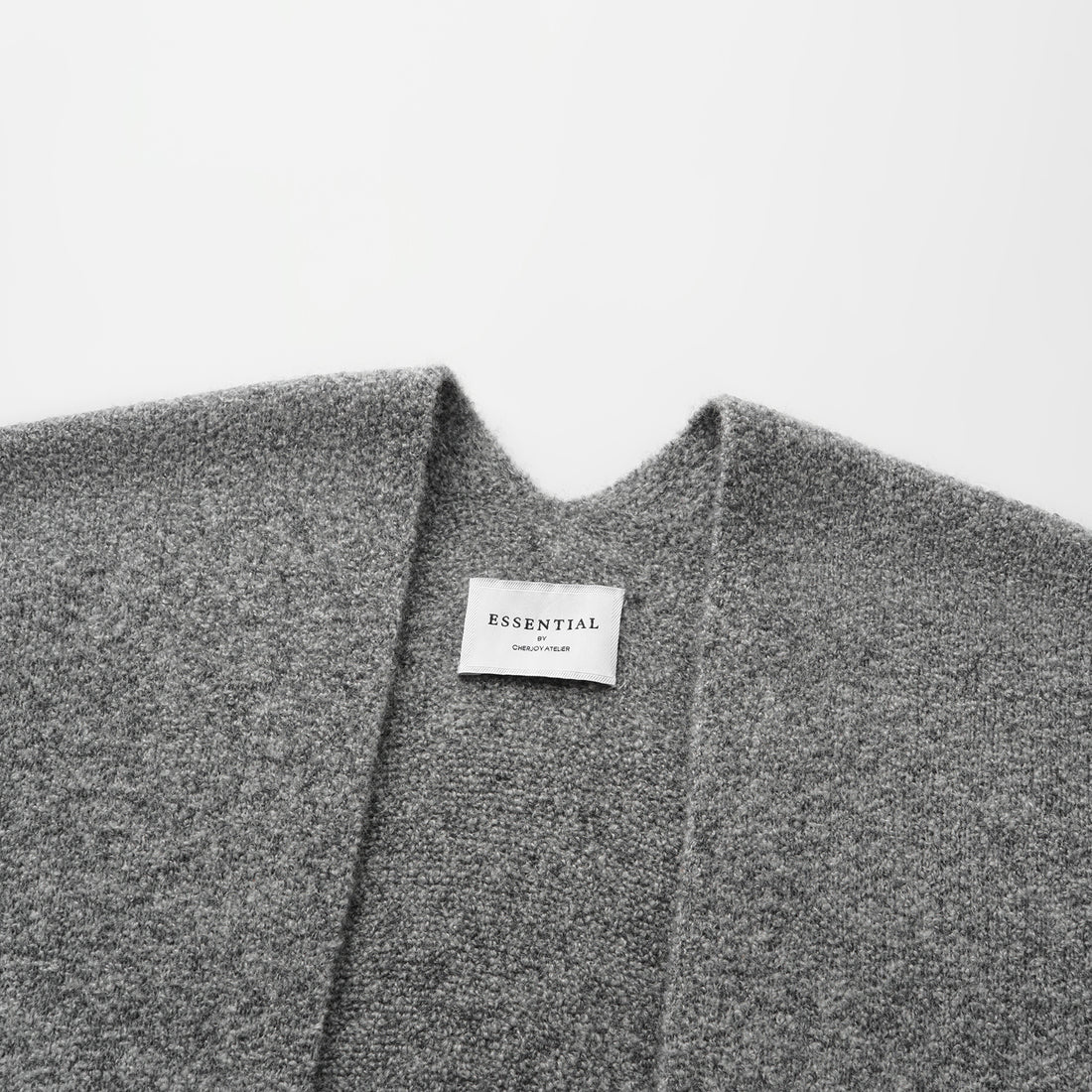 “Autumn Diary” Cashmere雲絨針織流蘇披肩—Mist Nocturne霧城小夜