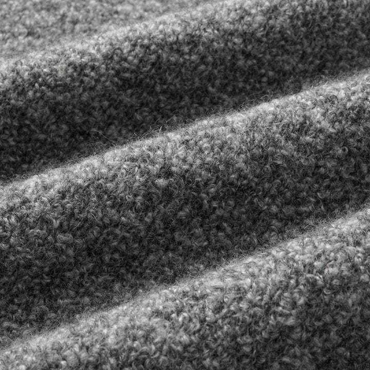 “Autumn Diary” Cashmere雲絨針織流蘇披肩—Mist Nocturne霧城小夜