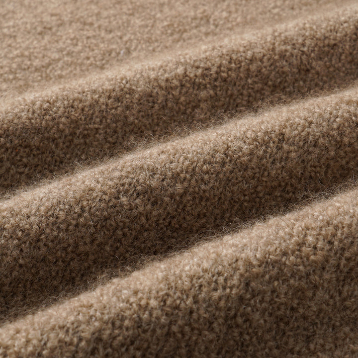 “Autumn Diary” Cashmere雲絨針織流蘇披肩—Brera Serenade布雷拉暮調