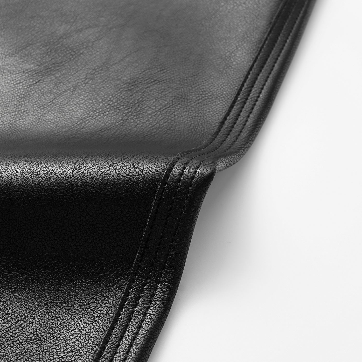 "Easy-go Chic" Vegan Leather Cropped Pants - Black 