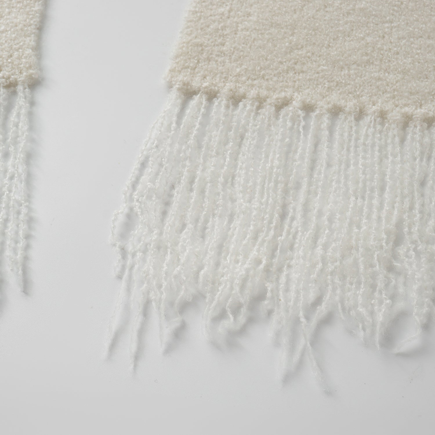 “Autumn Diary”Cashmere雲絨針織流蘇披肩—DuomoReverie畫境白夢