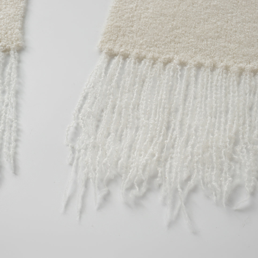 “Autumn Diary”Cashmere雲絨針織流蘇披肩—DuomoReverie畫境白夢