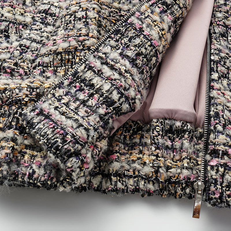 “午後洛杉磯” 花呢棒球外套