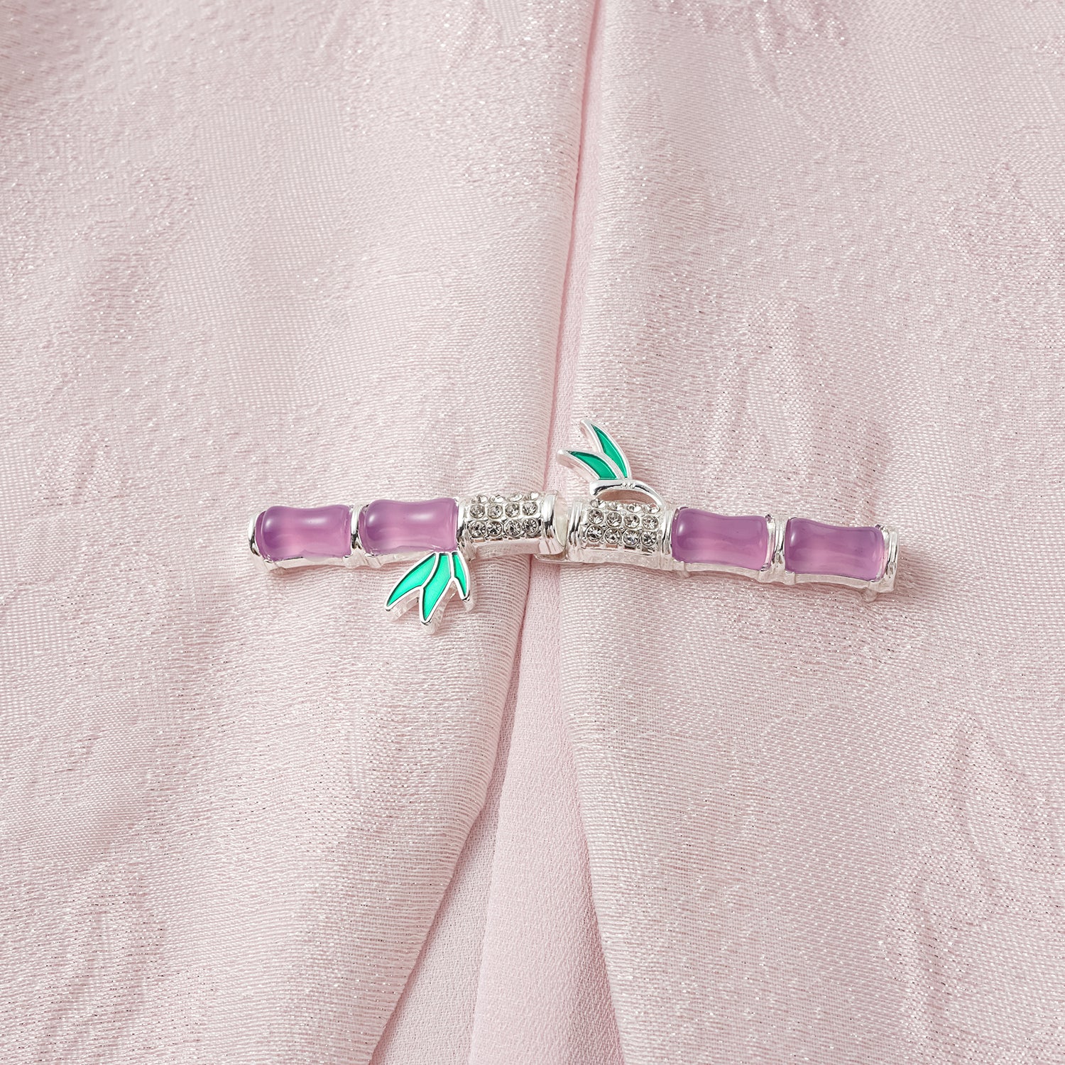 “茶宴” 碎銀工藝提花輕國風馬甲背心—粉露芙蓉