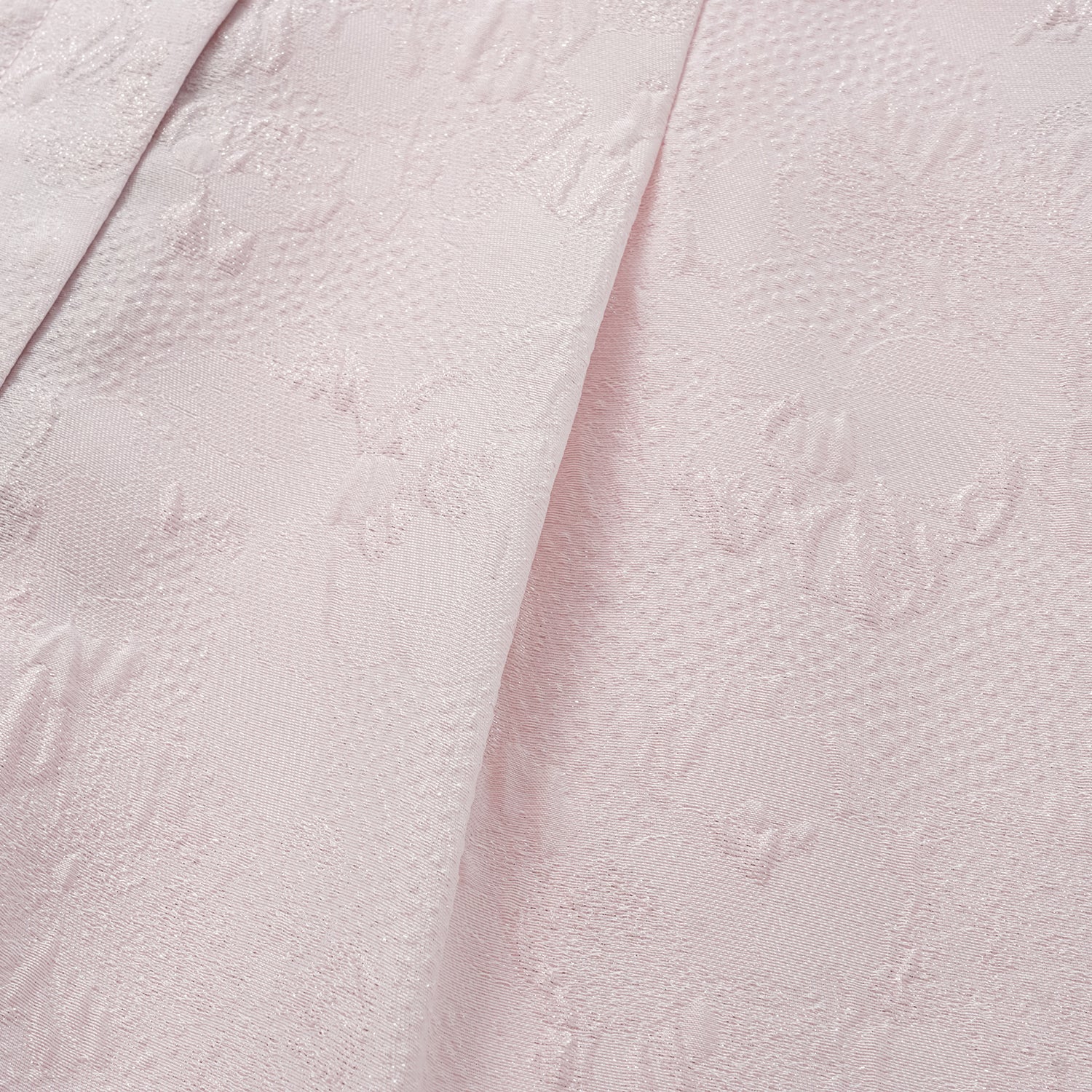 “茶宴” 碎銀工藝提花輕國風短褲—粉露芙蓉