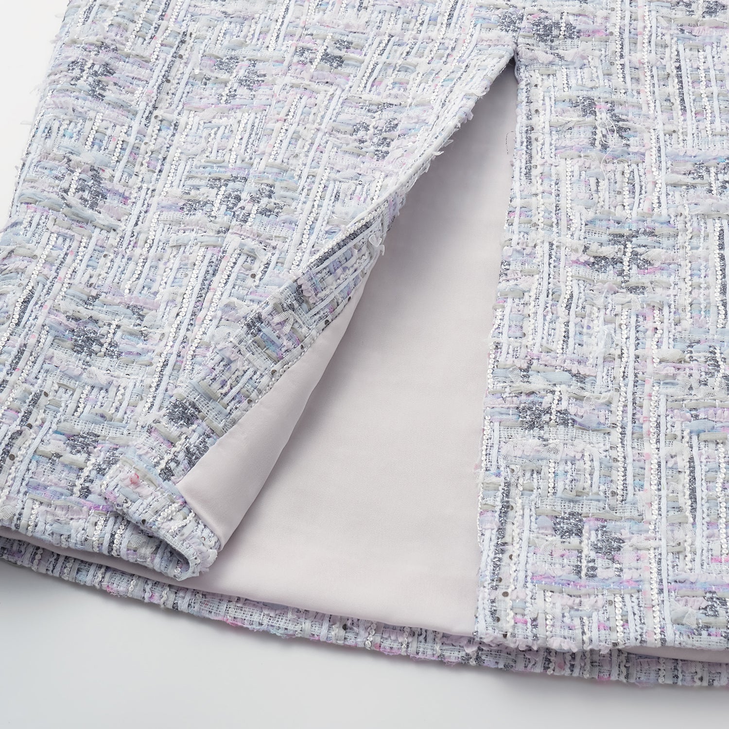 "Arcade of CherJoy Atelier." French summer light tweed three-dimensional tailoring dress 