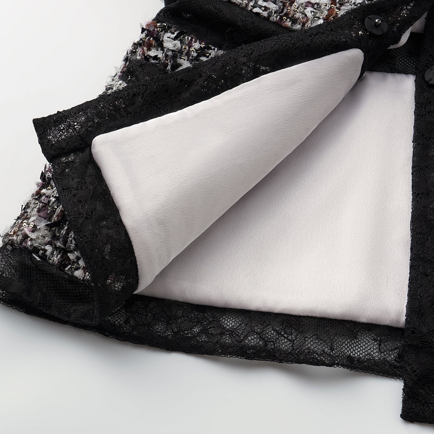 "Chelsea Citywalk."  法國花呢立體剪裁外套—Seine Night 塞納夜畔