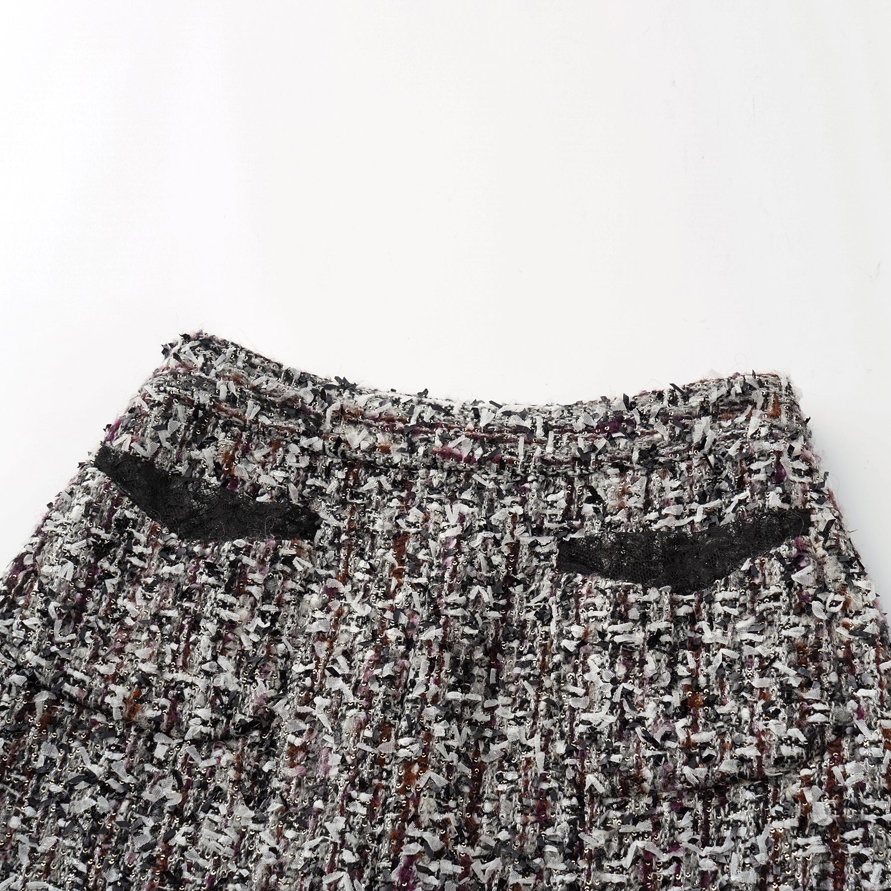 "Chelsea Citywalk" 法國花呢及膝鉛筆褲裙—Seine Night 塞納夜畔