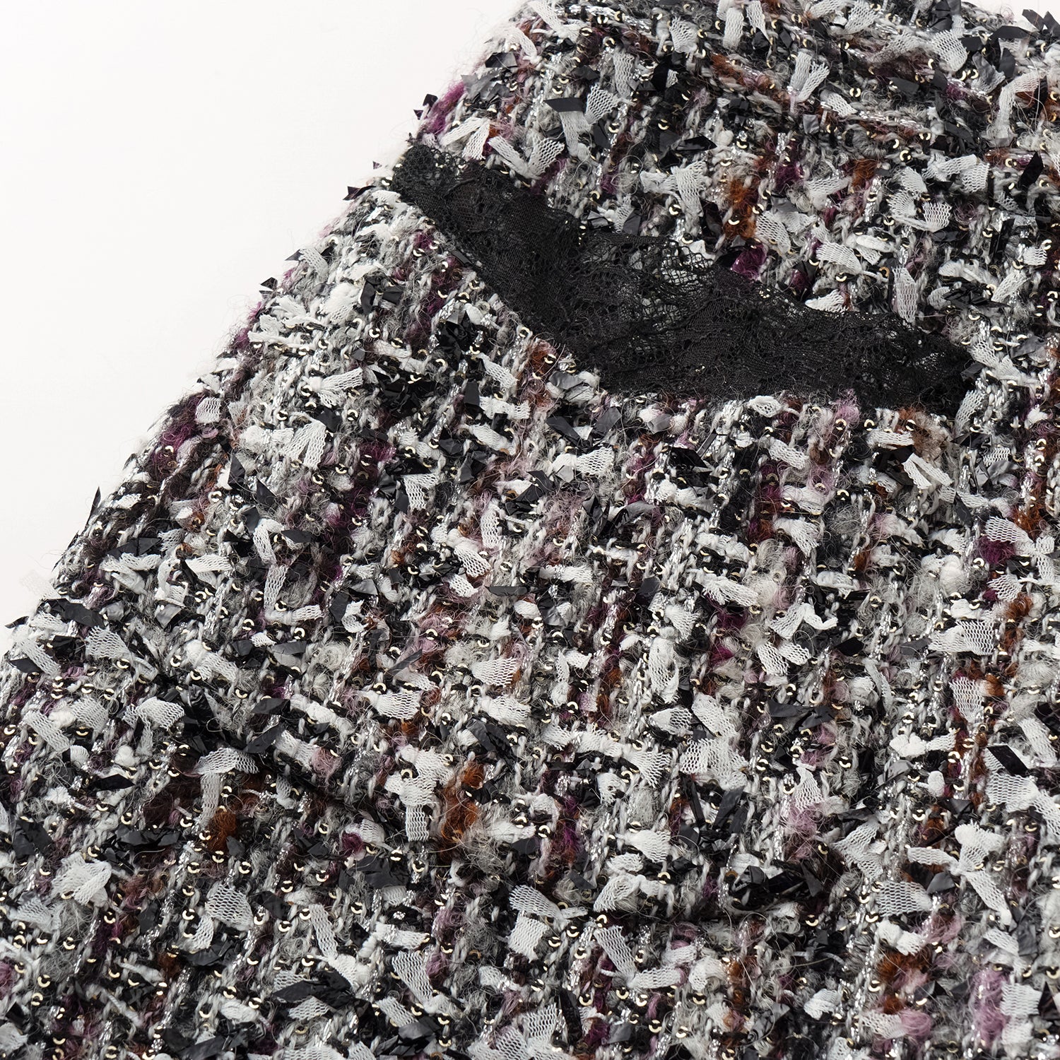 "Chelsea Citywalk" 法國花呢及膝鉛筆褲裙—Seine Night 塞納夜畔