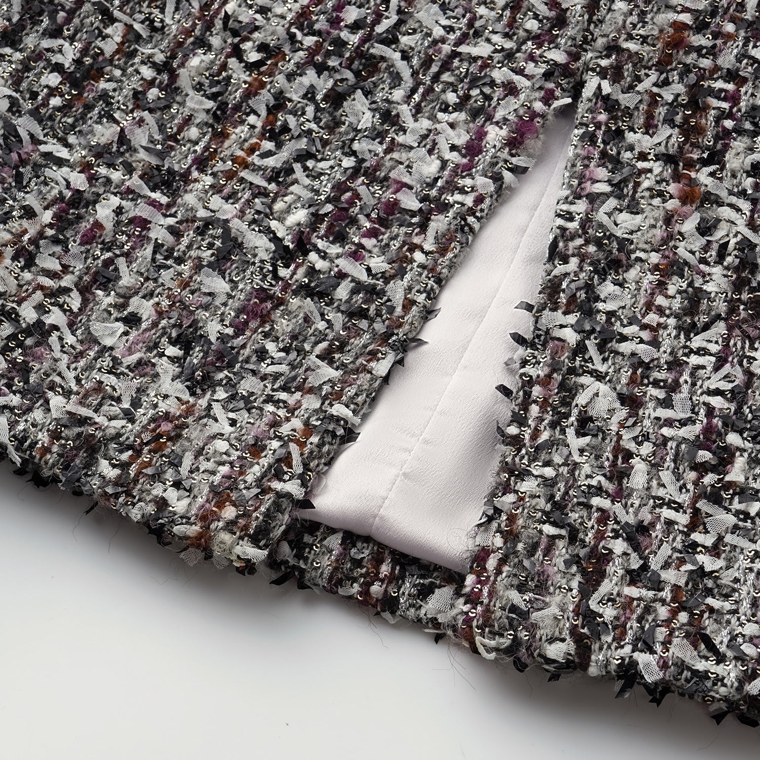 "Chelsea Citywalk" 法國花呢及膝鉛筆褲裙—Seine Night 塞納夜畔