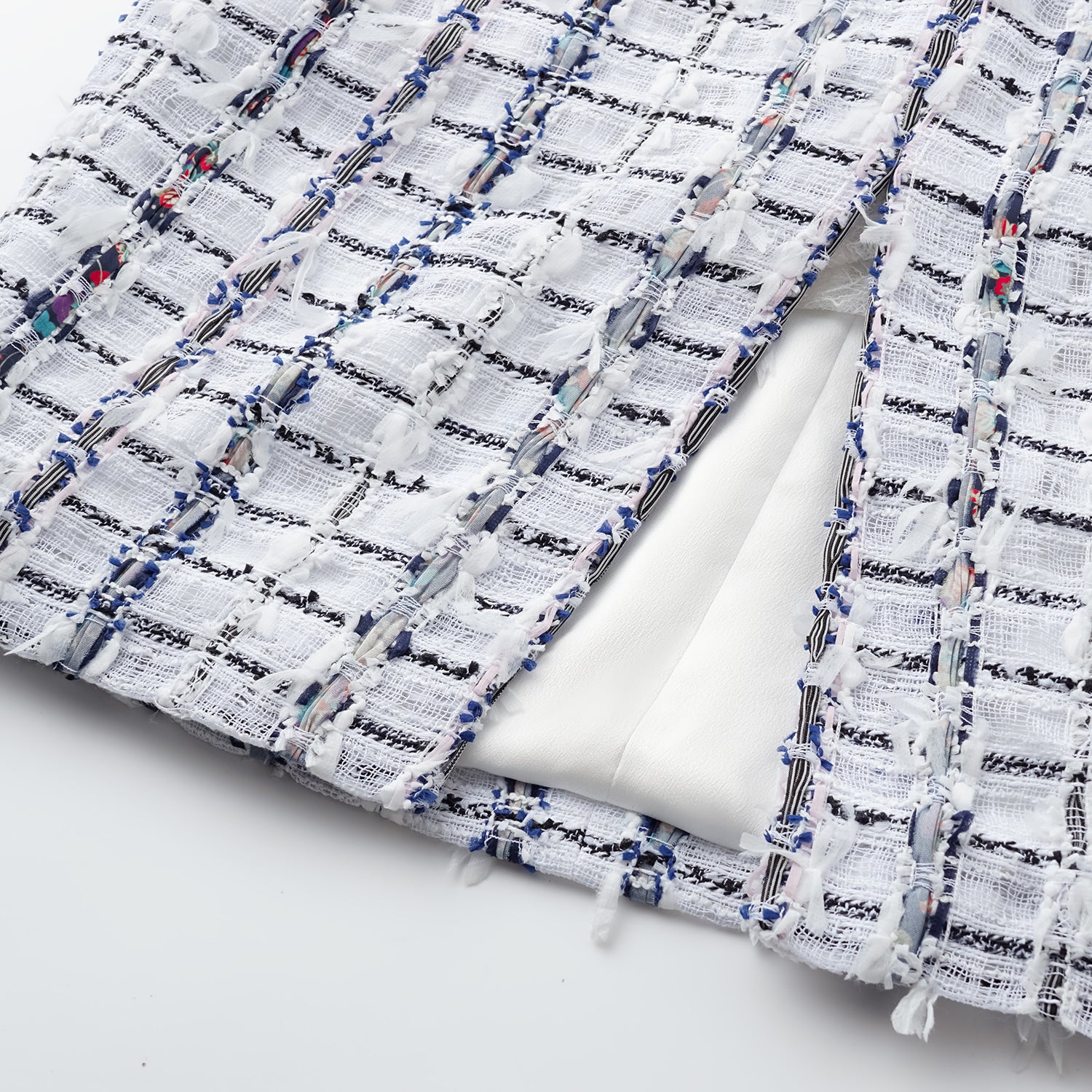 "Chelsea Citywalk." 法國夏日輕薄花呢及膝褲裙—Paris Mosaic巴黎織語