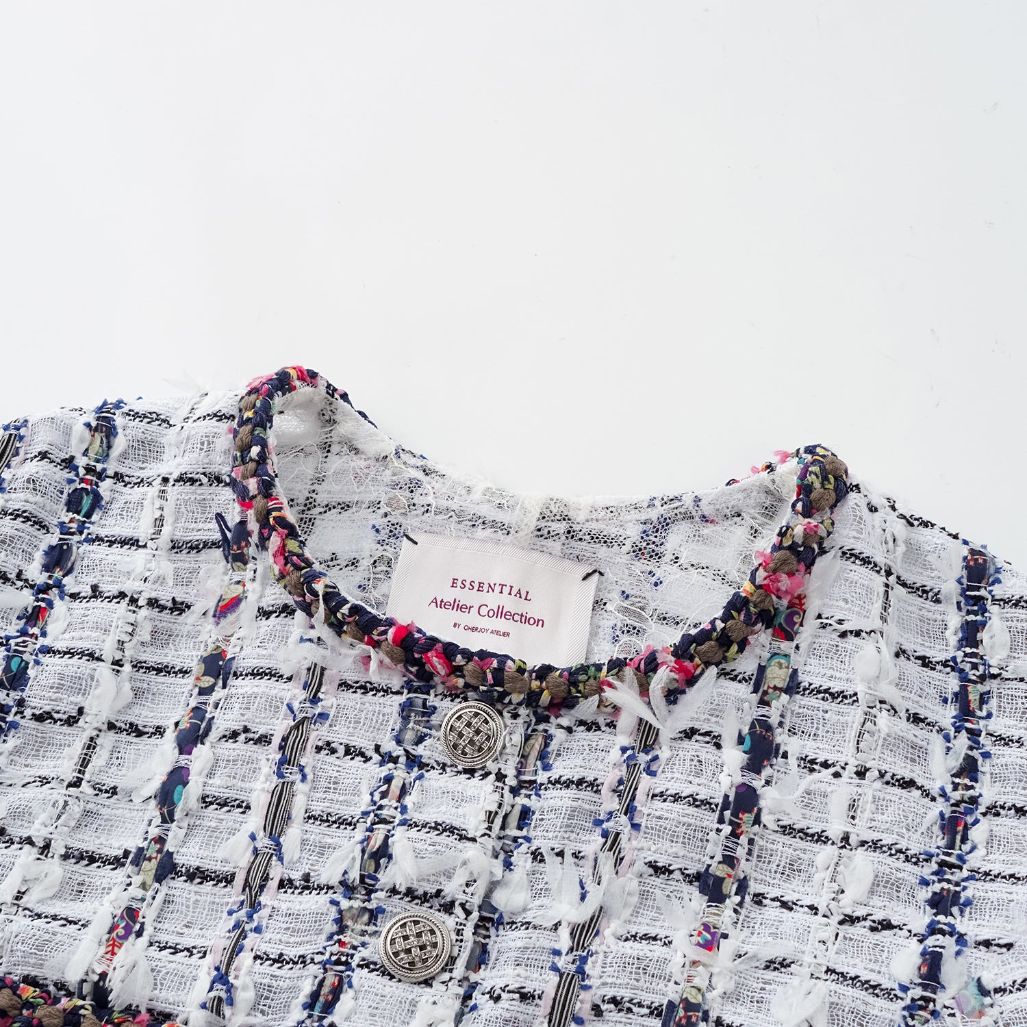 "Chelsea Citywalk." 法國夏日輕薄花呢立體剪裁外套—Paris Mosaic巴黎織語