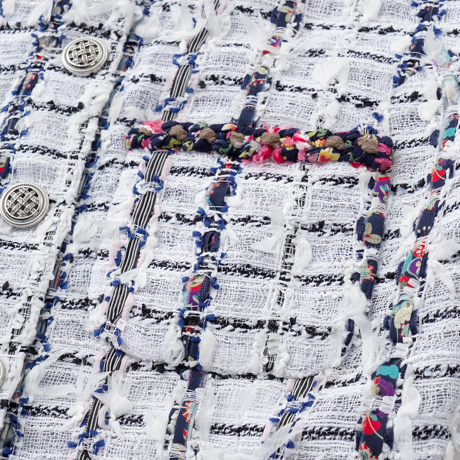 "Chelsea Citywalk." 法國夏日輕薄花呢立體剪裁外套—Paris Mosaic巴黎織語