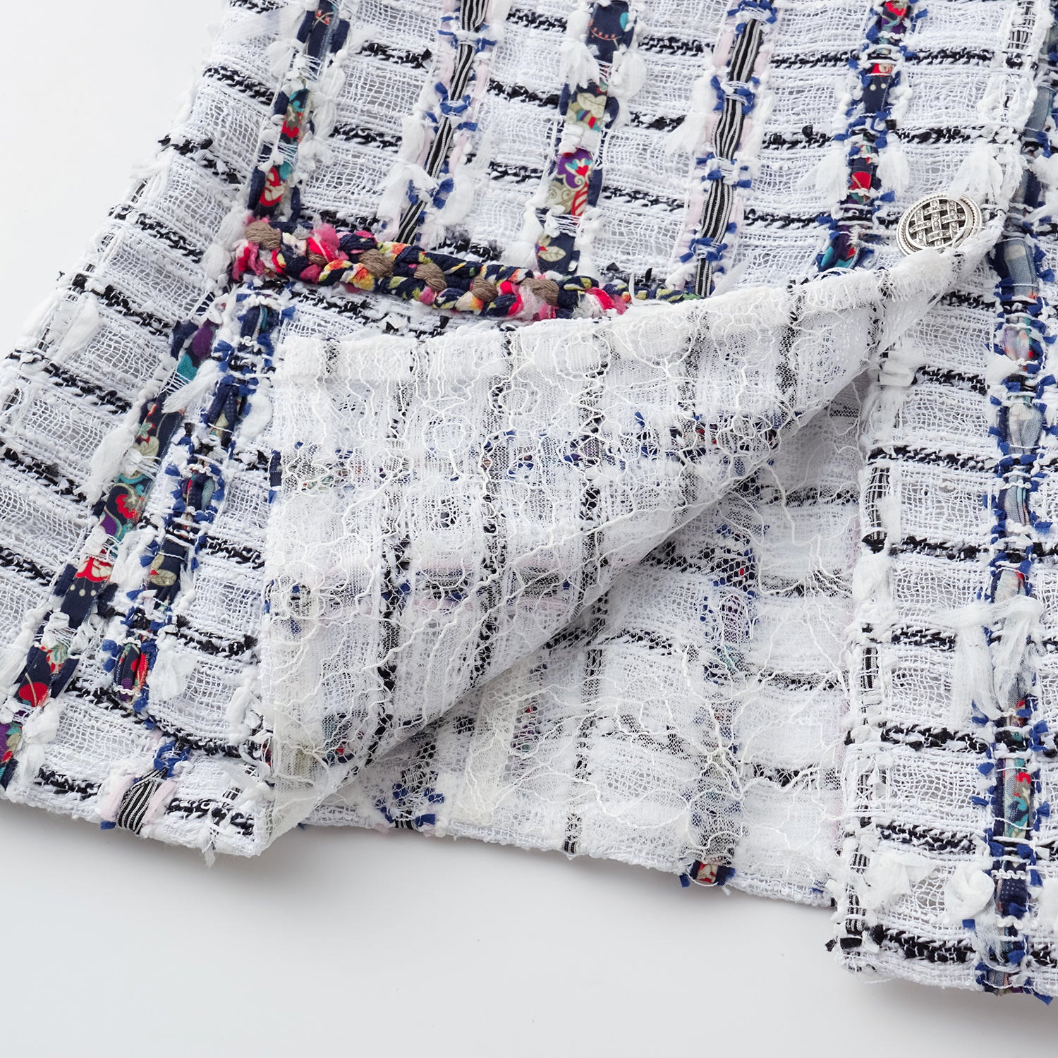 "Chelsea Citywalk." 法國夏日輕薄花呢立體剪裁外套—Paris Mosaic巴黎織語