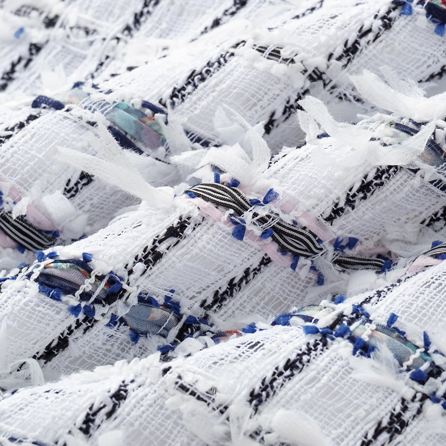 "Chelsea Citywalk." 法國夏日輕薄花呢立體剪裁外套—Paris Mosaic巴黎織語