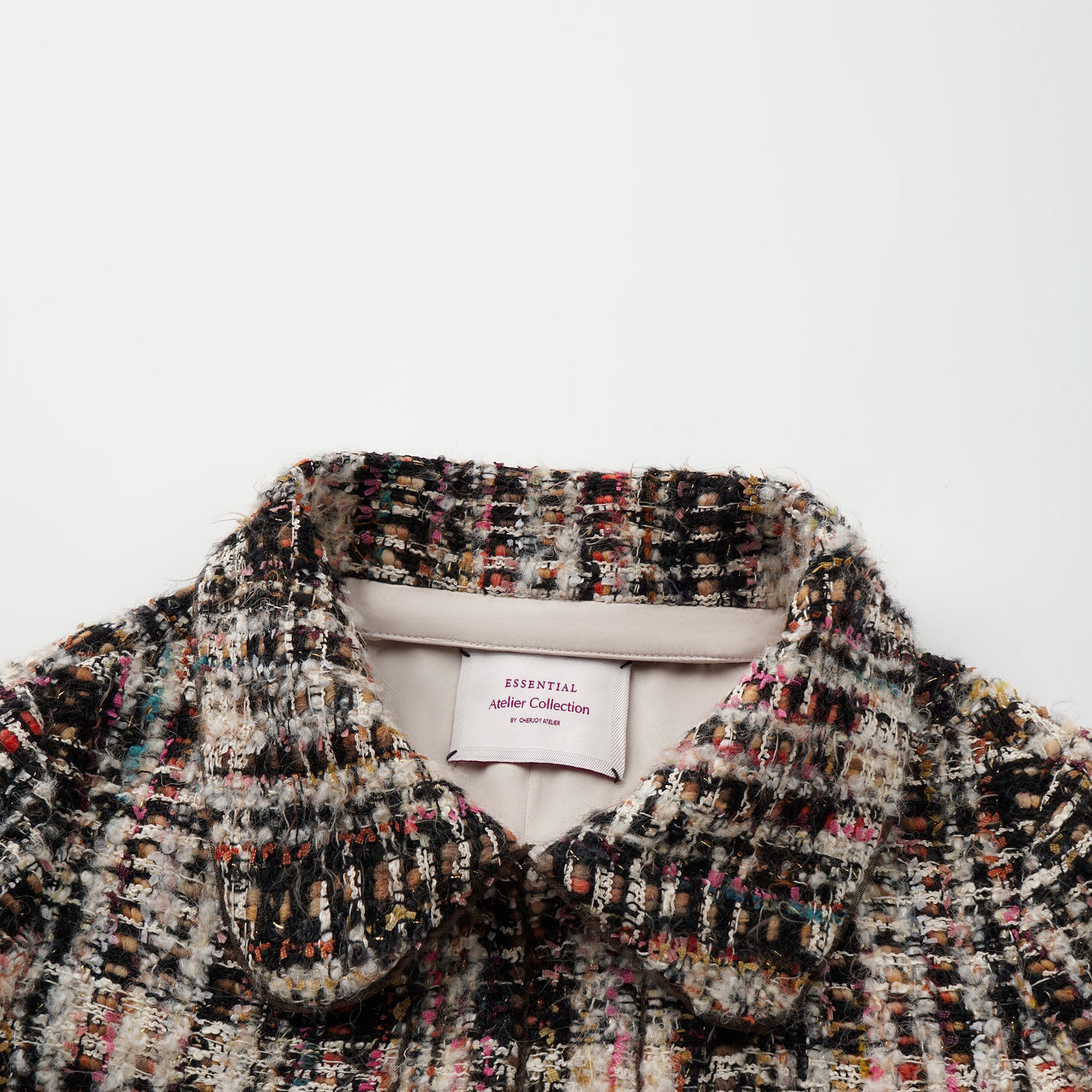 "午後洛杉磯"法國立體絨圈格織羊毛花呢外套—Manchester Pictorial曼城畫報