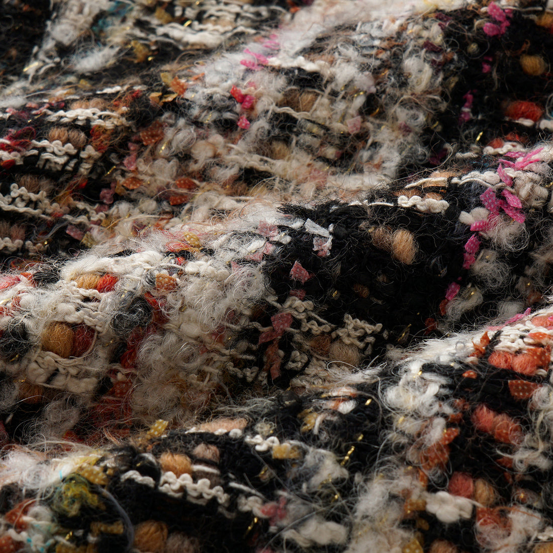 "午後洛杉磯"法國立體絨圈格織羊毛花呢外套—Manchester Pictorial曼城畫報