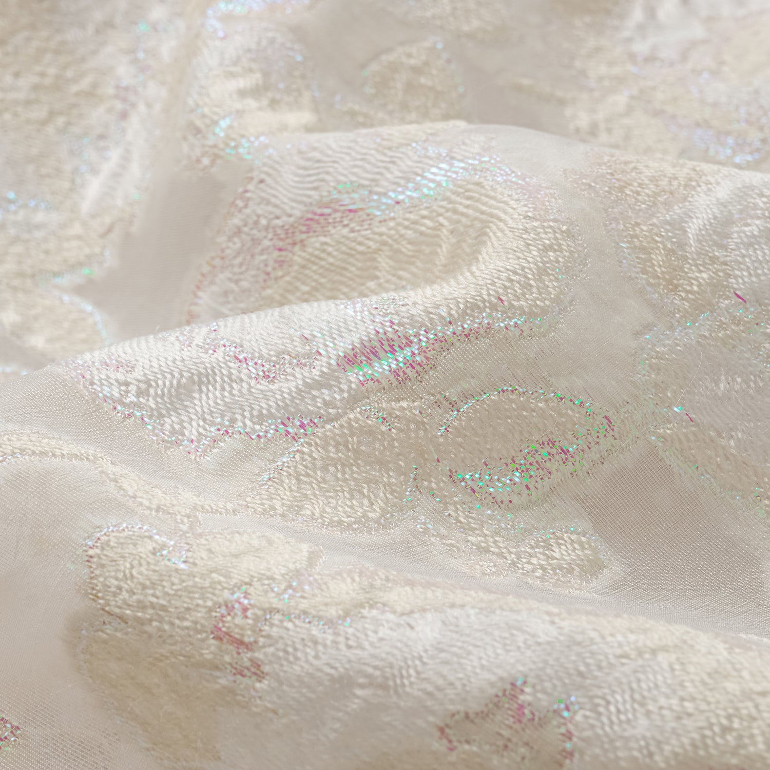 “茶宴” 燒花工藝提花輕國風外套—月映荷塘