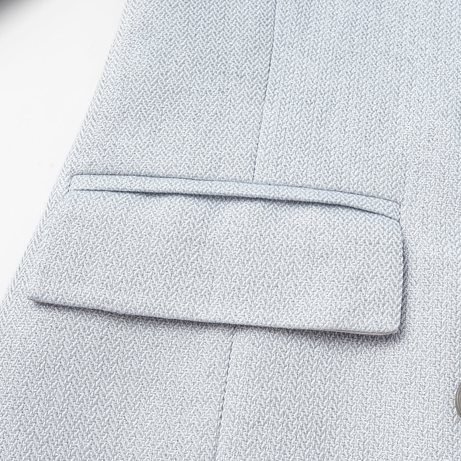 “Westminster Weekdays." 西班牙頂級銀骨修身西裝外套—Light Blue