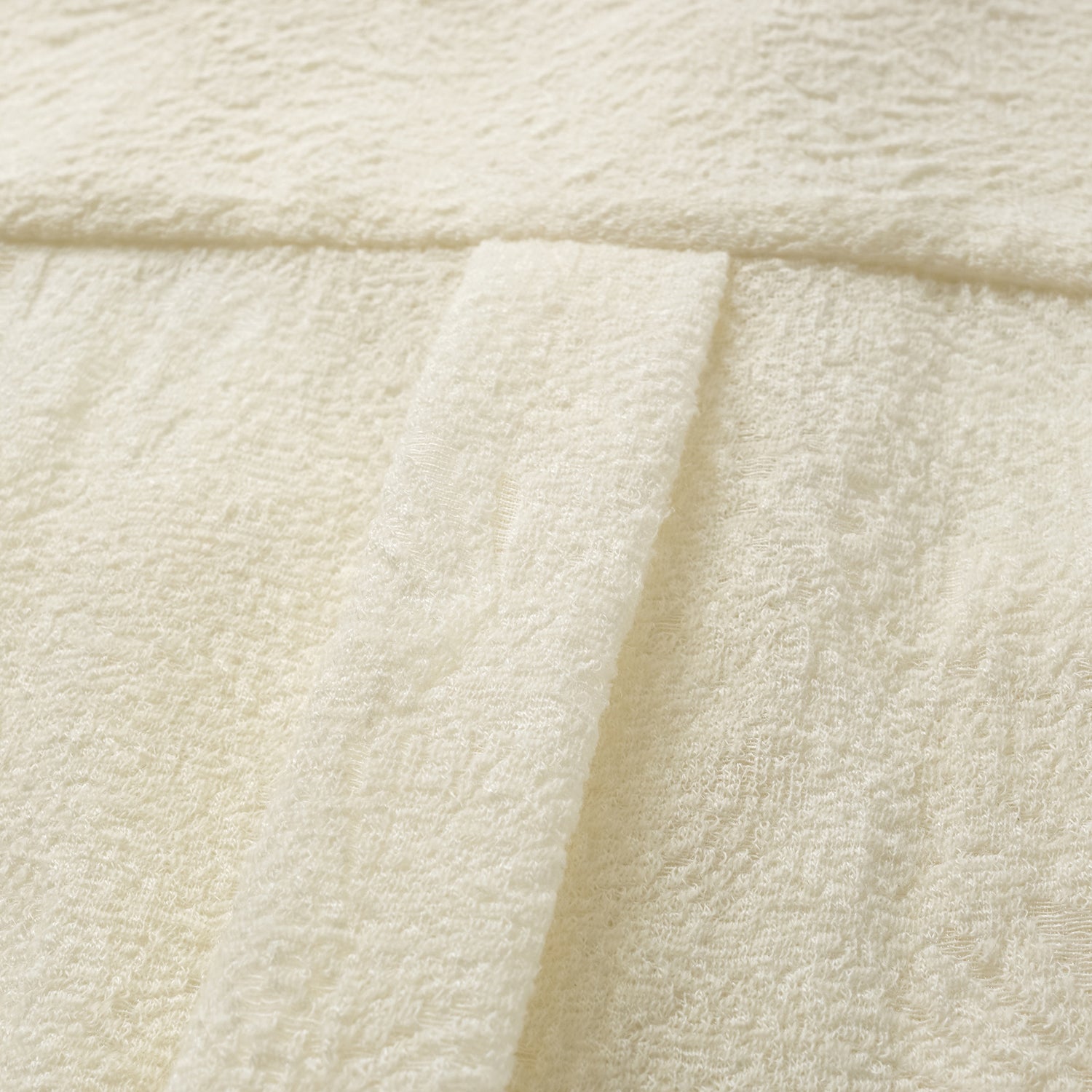 "慵倚春意" 羊毛提花工藝中式針織套裝—秋瓷映雪