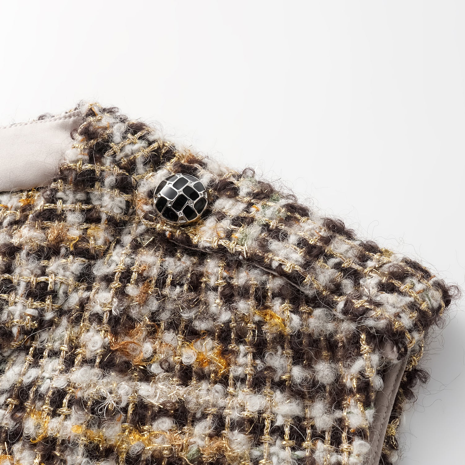 “Breeze boucle" 英國頂級輕薄花呢馬甲背心—Caramel Drizzle