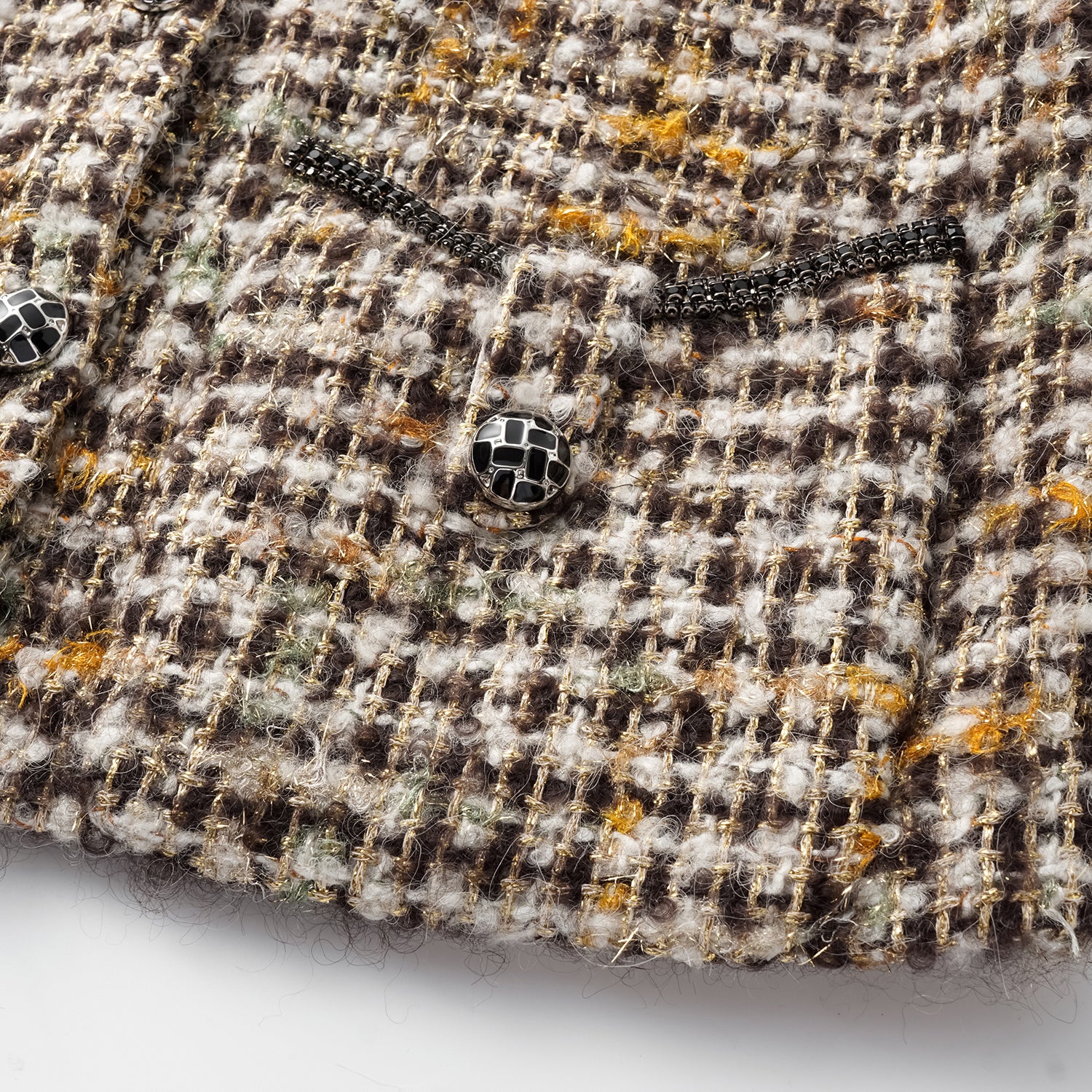 “Breeze boucle" 英國頂級輕薄花呢馬甲背心—Caramel Drizzle