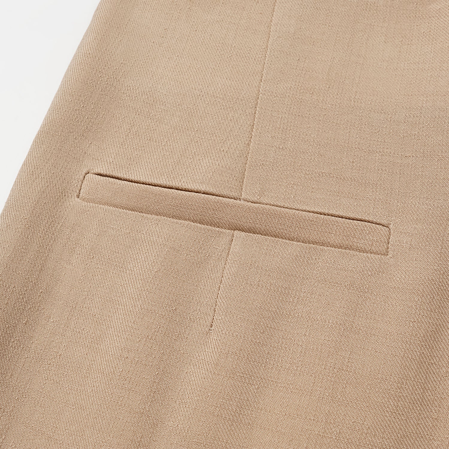 "Weekend at Monaco." 特殊絲竹肌理工藝醋酸立體剪裁闊腿8分褲—Mild