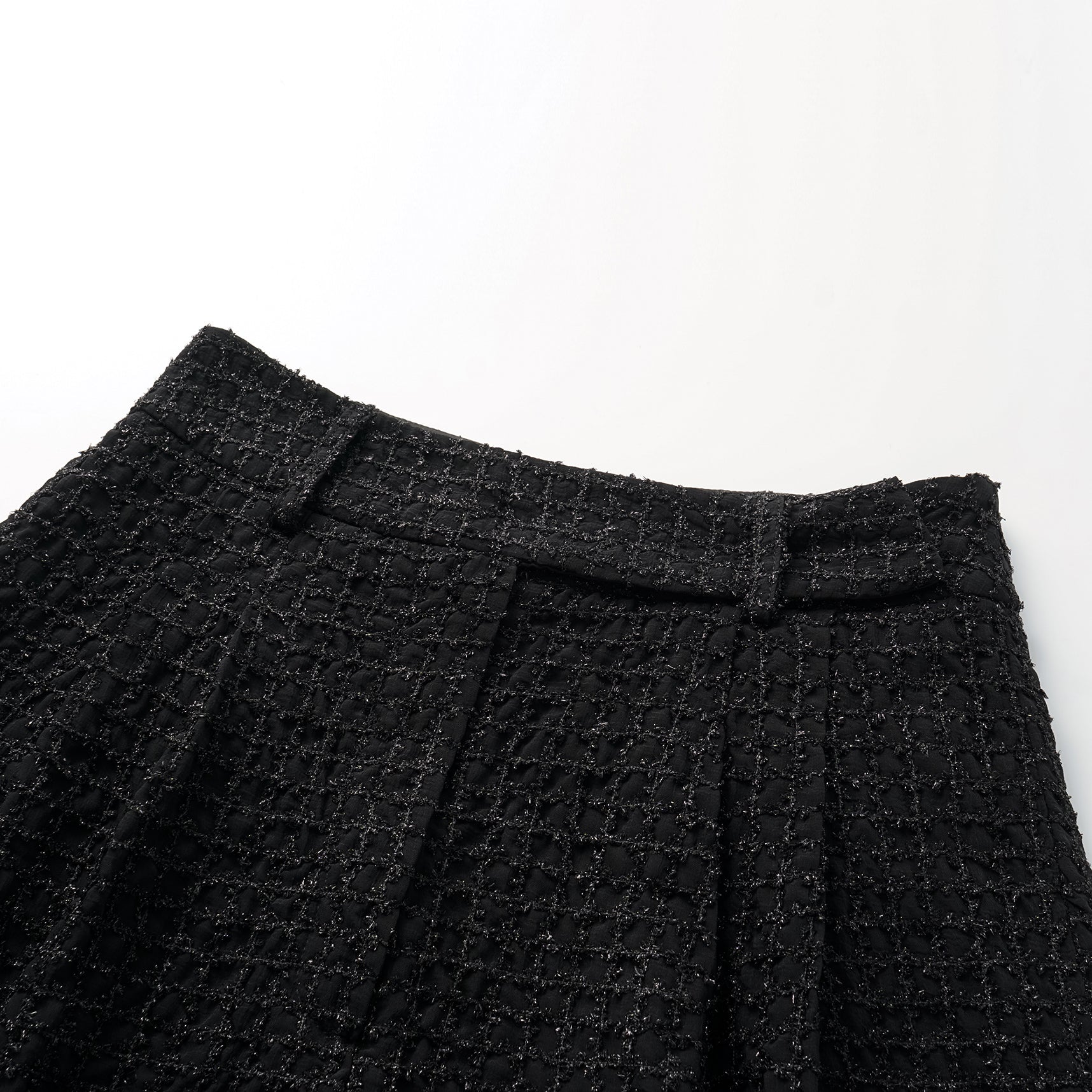 “Mayfair Datenight" 提花蕾絲短褲—Midnight