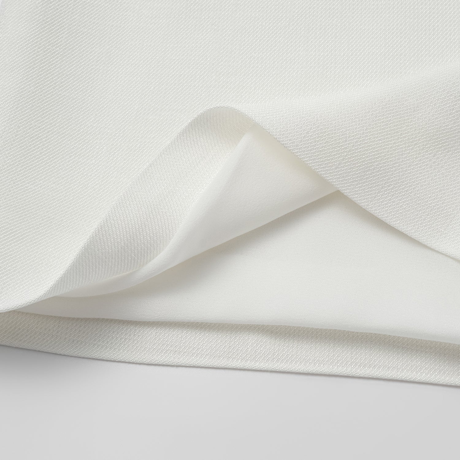 "Weekend at Monaco." 特殊絲竹肌理工藝醋酸立體剪裁闊腿8分褲—Clean