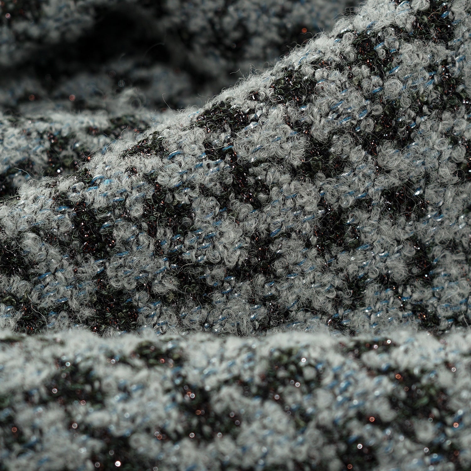 "Chelsea Citywalk." 義大利星紗簇絨緹花千鳥格修身外套—Garden Lyric莊園詩箋