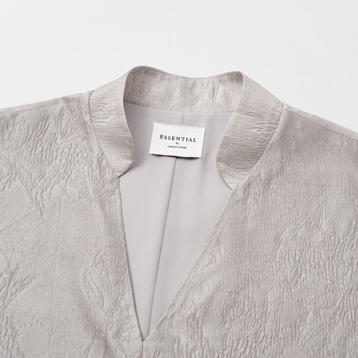 “春意” 立體提花輕國風Oversized罩衫—煙霞醉步